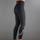 TIGHTS CROSS POCKET - BLACK WHITE thumbnail