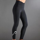 TIGHTS CROSS POCKET - BLACK WHITE thumbnail